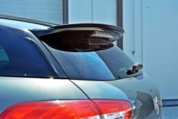 Heck Spoiler Aufsatz Abrisskante passend für CITROEN DS5 FL vor FL Carbon Look