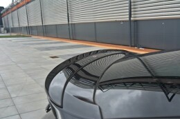 Heck Spoiler Aufsatz Abrisskante für Citroen DS5 schwarz Hochglanz