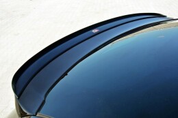 Heck Spoiler Aufsatz Abrisskante passend für CITROEN DS5 schwarz Hochglanz