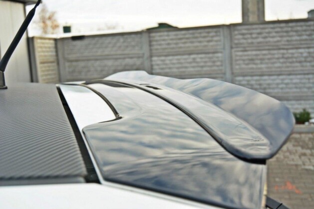 Heck Spoiler Aufsatz Abrisskante passend für FIAT GRANDE PUNTO ABARTH schwarz Hochglanz