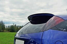 Heck Spoiler Aufsatz Abrisskante passend für Ford Focus RS Mk1 schwarz Hochglanz