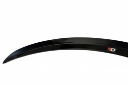 Heck Spoiler Aufsatz Abrisskante passend für Ford Focus RS Mk1 schwarz Hochglanz