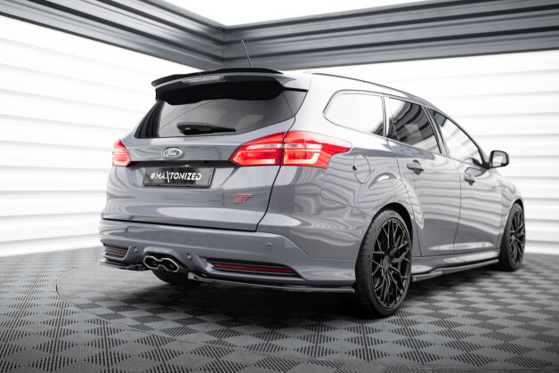 Heckspoiler Flugel Heck Spoiler Aufsatz Ford Focus Mk3 St Schwarz Hochglanz Auto Motorrad Teile