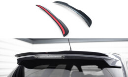 Heck Spoiler Aufsatz Abrisskante passend für Ford Focus ST Mk3 Kombi schwarz Hochglanz