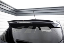 Heck Spoiler Aufsatz Abrisskante passend für Ford Focus ST Mk3 Kombi schwarz Hochglanz