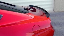 Heck Spoiler Aufsatz Abrisskante für Ford Mustang / Mustang GT Mk6 schwarz Hochglanz