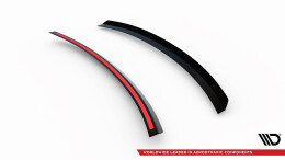 Heck Spoiler Aufsatz Abrisskante passend für Ford Mustang / Mustang GT Mk6 schwarz Hochglanz