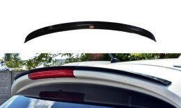 Heck Spoiler Aufsatz Abrisskante passend für INFINITI QX70 schwarz Hochglanz