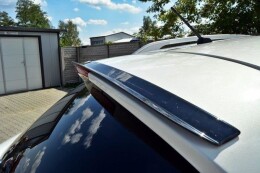 Heck Spoiler Aufsatz Abrisskante passend für INFINITI QX70 schwarz Hochglanz