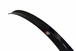 Heck Spoiler Aufsatz Abrisskante passend für INFINITI QX70 schwarz Hochglanz