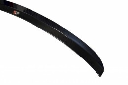 Heck Spoiler Aufsatz Abrisskante passend für INFINITI QX70 schwarz Hochglanz
