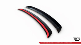 Heck Spoiler Aufsatz Abrisskante passend für Jeep Grand Cherokee WK2 Summit Facelift schwarz Hochglanz