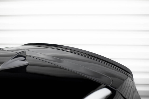 Heck Spoiler Aufsatz Abrisskante passend für KIA SPORTAGE mk4 GT-Line schwarz Hochglanz