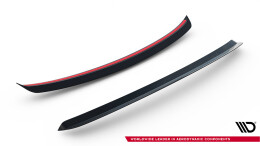 Heck Spoiler Aufsatz Abrisskante passend für KIA SPORTAGE mk4 GT-Line schwarz Hochglanz