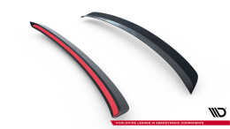 Heck Spoiler Aufsatz Abrisskante passend für KIA SPORTAGE mk4 GT-Line schwarz Hochglanz