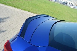 Heck Spoiler Aufsatz Abrisskante passend für Lexus RC F schwarz Hochglanz