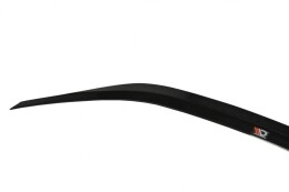 Heck Spoiler Aufsatz Abrisskante passend für Lexus RC F schwarz Hochglanz