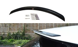 Heck Spoiler Aufsatz Abrisskante passend für Lexus RX Mk4 schwarz Hochglanz