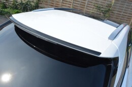 Heck Spoiler Aufsatz Abrisskante passend für Lexus RX Mk4 schwarz Hochglanz