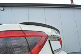 Heck Spoiler Aufsatz Abrisskante passend für Maserati Granturismo Mk1 schwarz Hochglanz