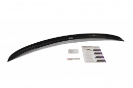 Heck Spoiler Aufsatz Abrisskante passend für Maserati Granturismo Mk1 schwarz Hochglanz