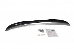 Heck Spoiler Aufsatz Abrisskante passend für MAZDA 3 MK2 SPORT (vor Facelift) schwarz Hochglanz