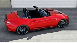 Heck Spoiler Aufsatz Abrisskante passend für Mazda MX-5 ND (Mk4) schwarz Hochglanz