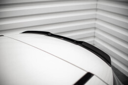 Heck Spoiler Aufsatz Abrisskante passend für Mercedes-Benz A W176 schwarz Hochglanz