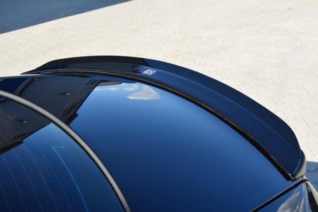 Heck Spoiler Aufsatz Abrisskante passend für Mercedes CLS AMG Line / 63 AMG C218 schwarz Hochglanz