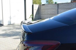 Heck Spoiler Aufsatz Abrisskante für Mercedes-Benz CLS AMG Line / 63 AMG C218 schwarz Hochglanz