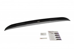 Heck Spoiler Aufsatz Abrisskante für Mitsubishi Lancer Evo X schwarz Hochglanz