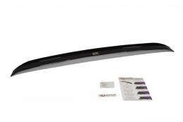 Heck Spoiler Aufsatz Abrisskante passend für Mitsubishi Lancer Evo X schwarz Hochglanz