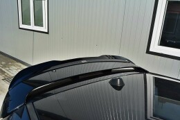 Heck Spoiler Aufsatz Abrisskante für Opel CORSA D E OPC / VXR schwarz Hochglanz