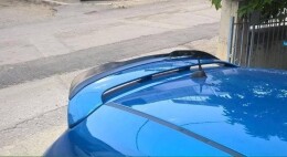 Heck Spoiler Aufsatz Abrisskante passend für OPEL CORSA D OPC / VXR schwarz Hochglanz