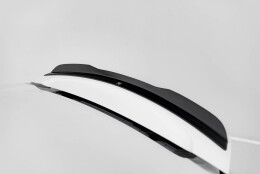 Heck Spoiler Aufsatz Abrisskante passend für Peugeot RCZ Mk1 / Mk1 Facelift schwarz Hochglanz