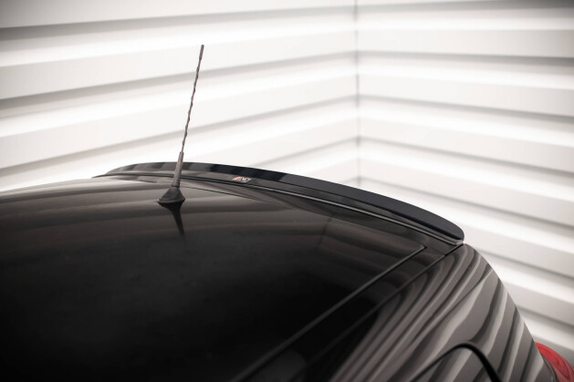 Heck Spoiler Aufsatz Abrisskante für RENAULT CLIO MK3 RS schwarz Hochglanz