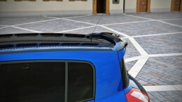 Heck Spoiler Aufsatz Abrisskante passend für RENAULT MEGANE II RS R26 schwarz Hochglanz