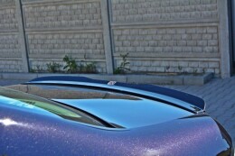 Heck Spoiler Aufsatz Abrisskante passend für SAAB 9-3 TURBO X schwarz Hochglanz