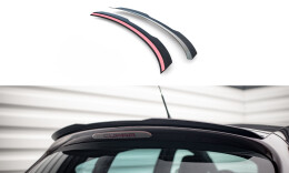 Heck Spoiler Aufsatz Abrisskante passend für SEAT LEON MK2 CUPRA / FR Facelift schwarz Hochglanz