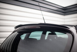 Heck Spoiler Aufsatz Abrisskante passend für SEAT LEON MK2 CUPRA / FR Facelift schwarz Hochglanz
