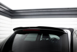 Heck Spoiler Aufsatz Abrisskante passend für SEAT LEON III schwarz Hochglanz