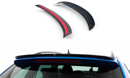 Heck Spoiler Aufsatz Abrisskante passend für Skoda Octavia RS Mk3 / Mk3 FL Combi schwarz Hochglanz