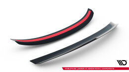Heck Spoiler Aufsatz Abrisskante passend für Skoda Octavia RS Mk3 / Mk3 FL Combi schwarz Hochglanz