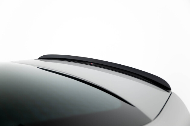Heck Spoiler Aufsatz Abrisskante V.1 passend für Skoda Superb Liftback Mk3 / Mk3 Facelift schwarz Hochglanz