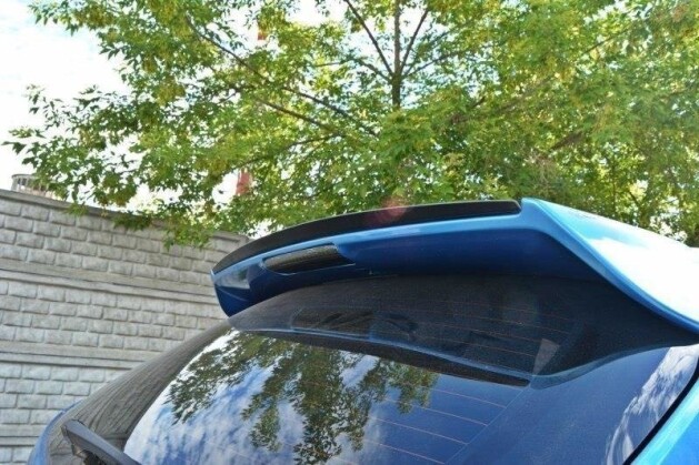 Heck Spoiler Aufsatz Abrisskante für Subaru Impreza WRX STI Mk3 schwarz Hochglanz