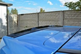 Heck Spoiler Aufsatz Abrisskante passend für Subaru Impreza WRX STI Mk3 schwarz Hochglanz