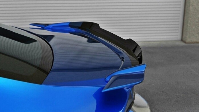 Heck Spoiler Aufsatz Abrisskante passend für TOYOTA GT86 schwarz Hochglanz