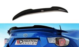 Heck Spoiler Aufsatz Abrisskante passend für TOYOTA GT86 schwarz Hochglanz