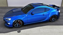 Heck Spoiler Aufsatz Abrisskante passend für TOYOTA GT86 schwarz Hochglanz