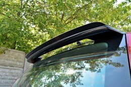 Heck Spoiler Aufsatz Abrisskante passend für VOLVO V50F R-DESIGN schwarz Hochglanz